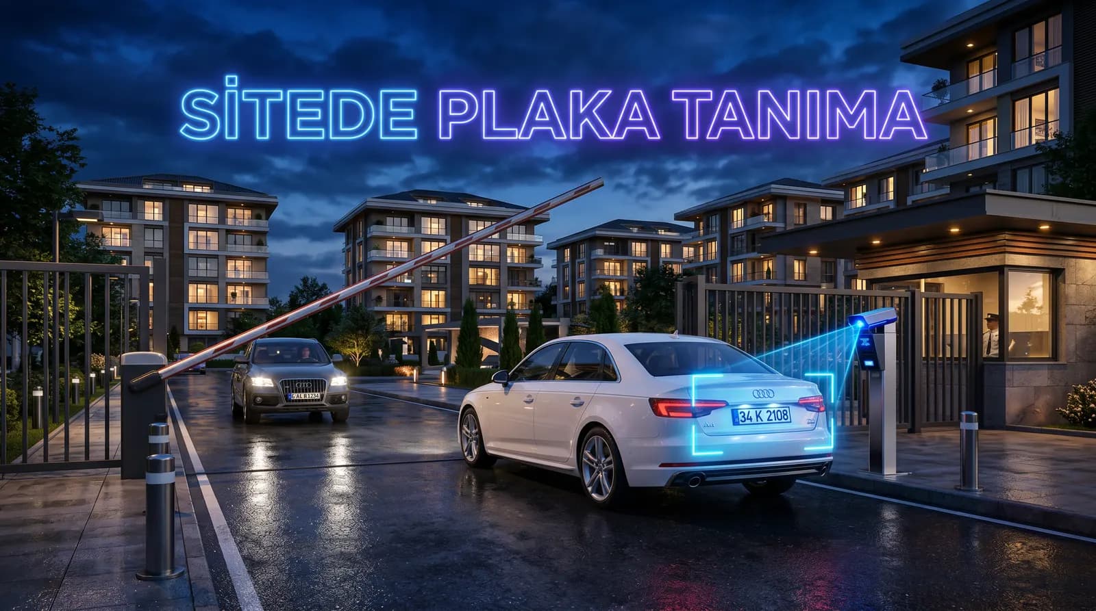 How Does License Plate Recognition Work at Residential Sites? Resident, Visitor and Barrier Integration
